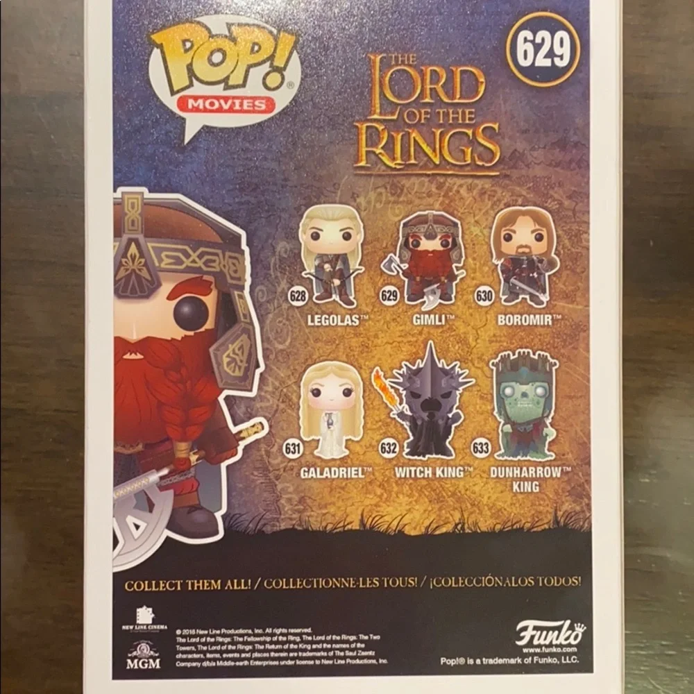 Funko POP! Movies: LOTR/Hobbit S4‎ - Gimli